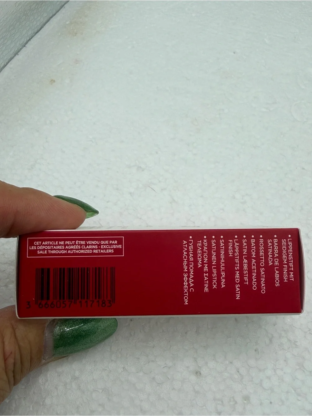 Clarins joli rouge